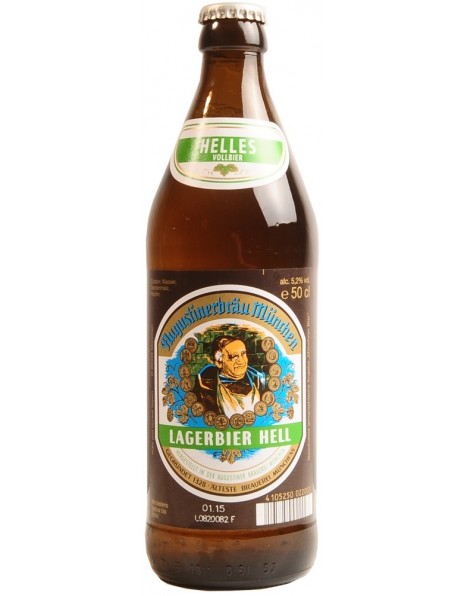 Пиво "Augustiner" Lagerbier Hell, 0.5 л