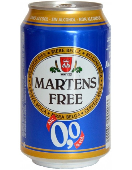 Пиво "Martens" Free, in can, 0.33 л