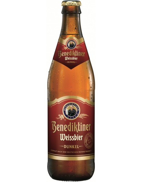 Пиво "Benediktiner" Weissbier Dunkel, 0.5 л