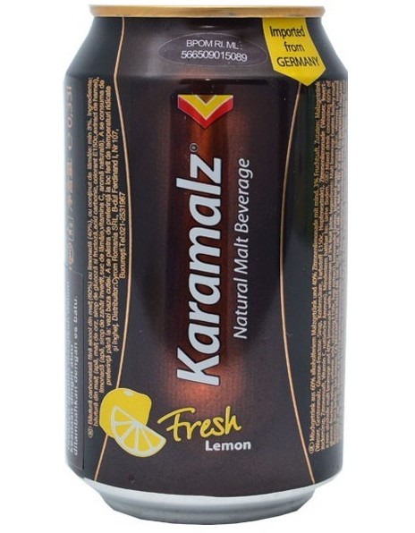 Пиво "Karamalz" Fresh Lemon, in can, 0.33 л