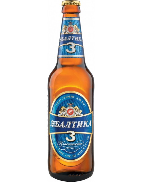 Пиво Балтика №3 Классическое, 0.45 л