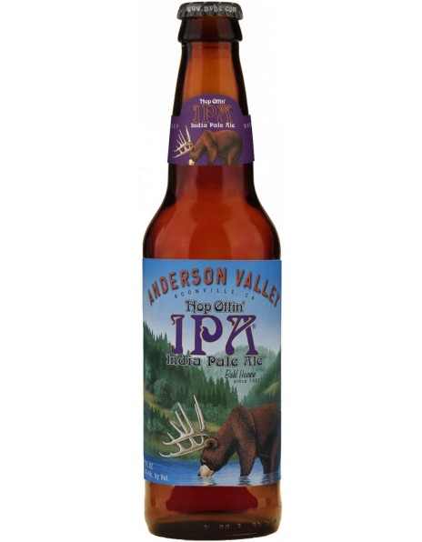 Пиво Anderson Valley, Hop Ottin' IPA, 355 мл