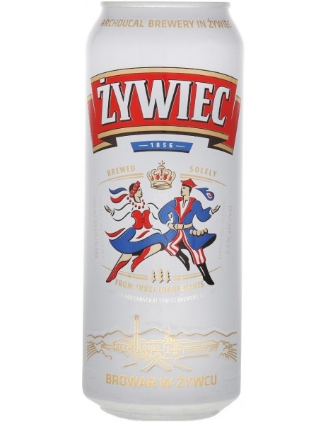 Пиво "Zywiec", in can, 0.5 л