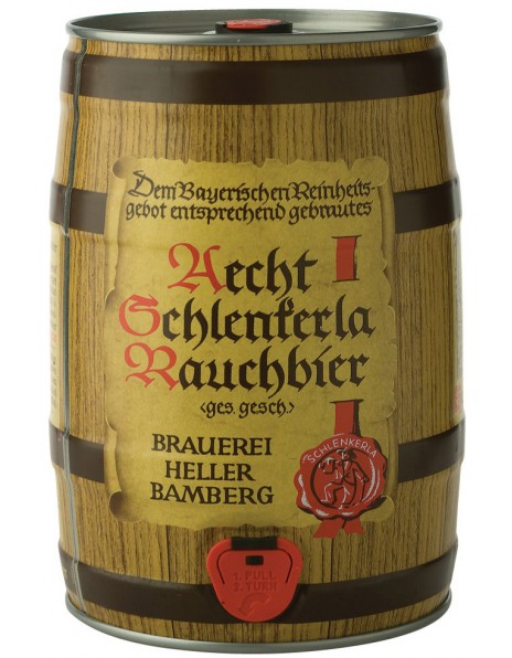 Пиво Schlenkerla, "Rauchbier Marzen", in keg, 20 л