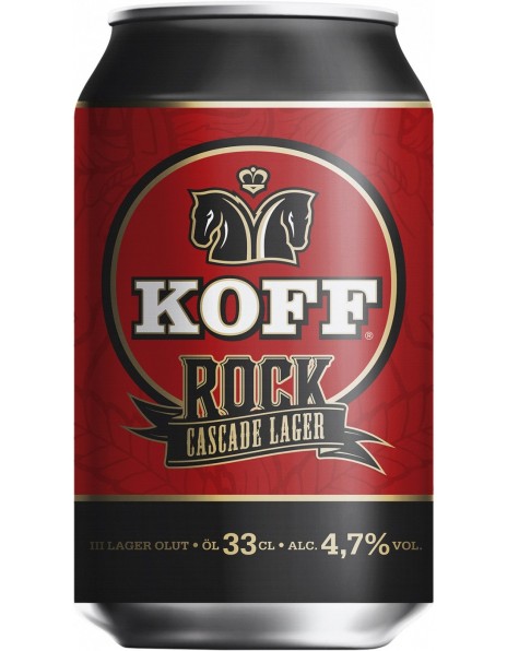 Пиво "Koff" Rock, in can, 0.33 л