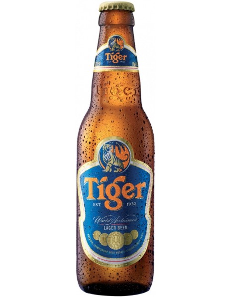 Пиво "Tiger" Beer, 0.44 л