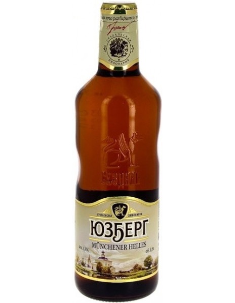 Пиво "Юзберг" Мюнхенское светлое, 0.5 л