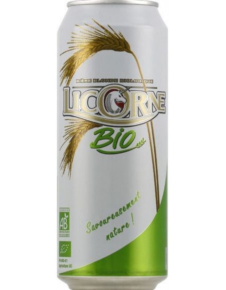Пиво "Licorne" BIO, in can, 0.5 л