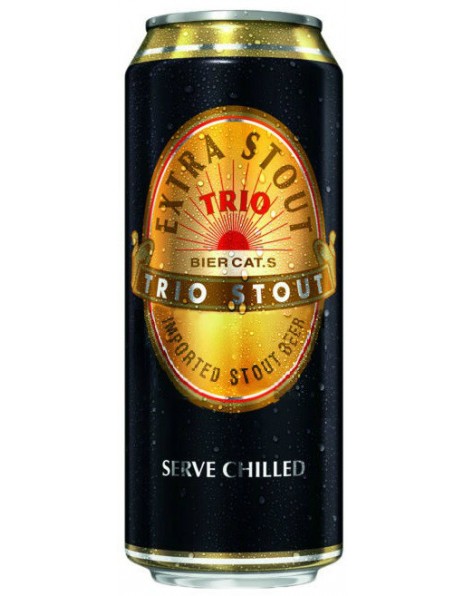 Пиво "Trio" Extra Stout, in can, 0.5 л