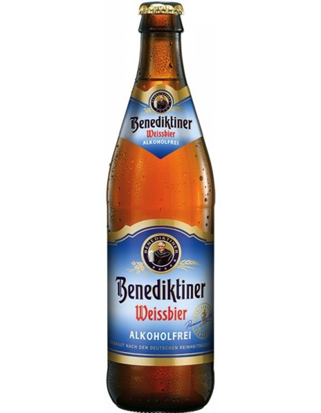 Пиво "Benediktiner" Weissbier Alkoholfrei, 0.5 л