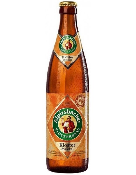 Пиво Alpirsbacher klosterbraeu, Kloster Zwickel, 0.5 л