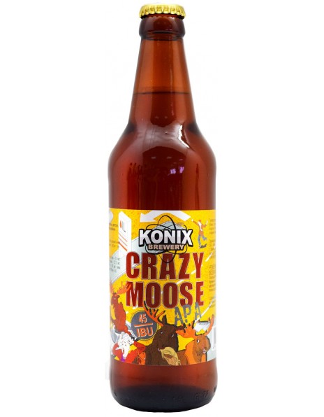 Пиво Konix Brewery, "Crazy Moose" APA, 0.5 л