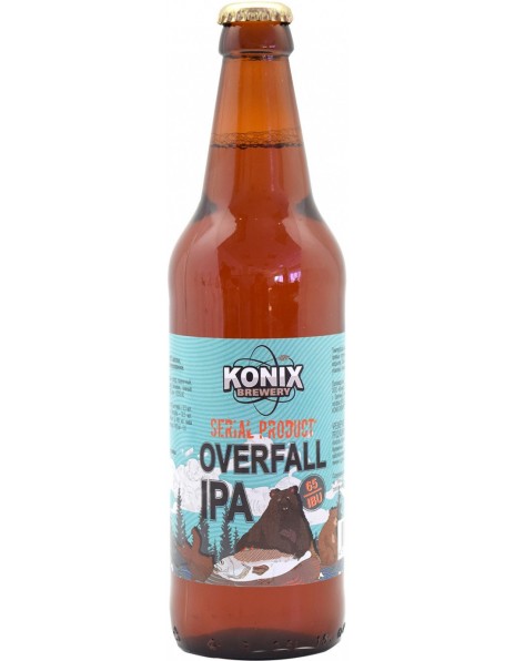 Пиво Konix Brewery, "Overfall" IPA, 0.5 л