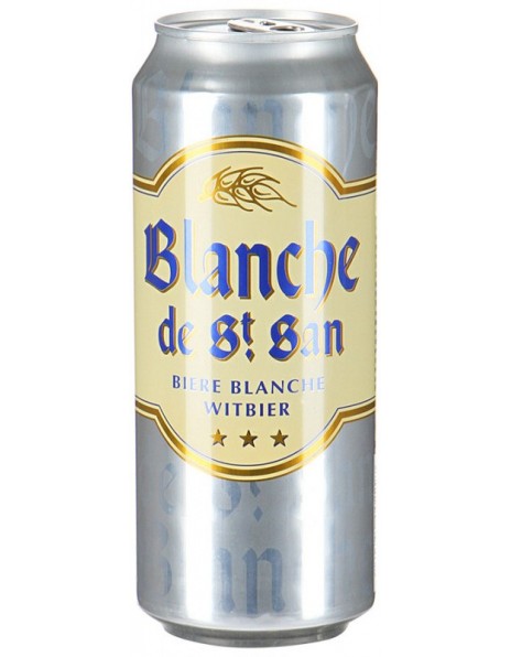 Пиво "Blanche de St. San" Witbier, in can, 0.5 л