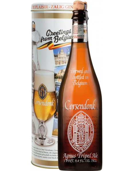 Пиво Corsendonk, "Agnus" Tripel, in tube, 0.75 л