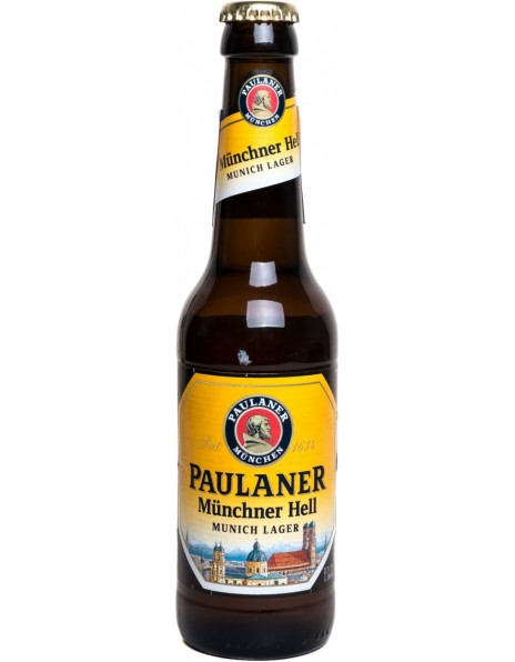 Пиво Paulaner, Original Munchner Hell, 0.33 л