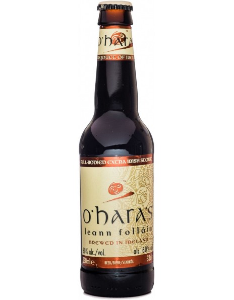 Пиво Carlow, "O'Hara's" Leann Follain, 0.33 л