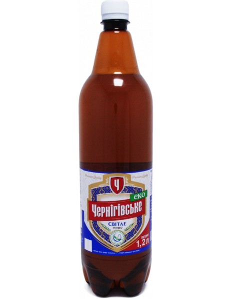 Пиво "Черниговское" Светлое, ПЭТ, 1.2 л