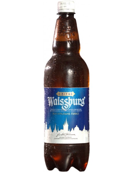 Пиво Umanpivo, "Waissburg" Svitle, PET, 1 л