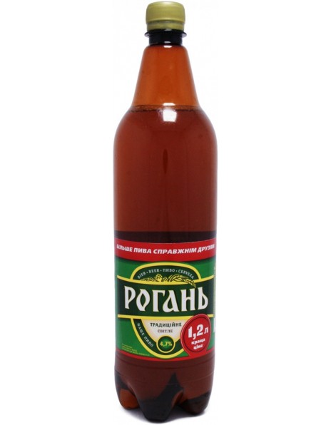Пиво Rogan, "Traditional", PET, 1.2 л