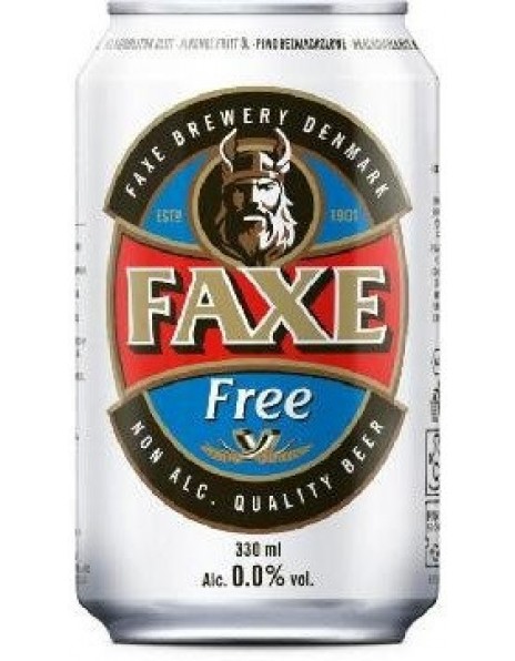 Пиво "Faxe" Free, in can, 0.33 л