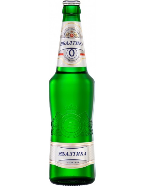 Пиво "Балтика №0" Безалкогольное (Украина), 0.5 л