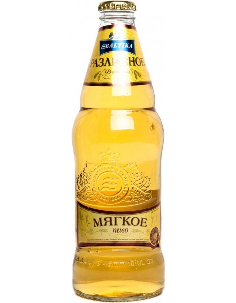 Пиво "Балтика" Разливное Мягкое (Украина), 0.44 л