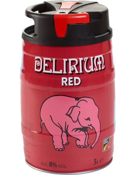 Пиво "Delirium" Red, mini keg, 5 л