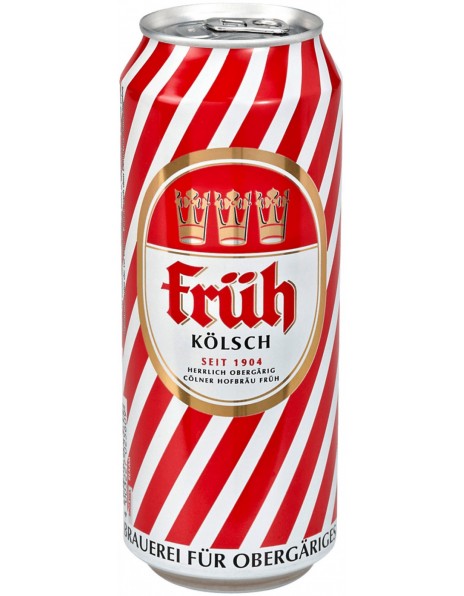 Пиво Brauerei Fruh am Dom, "Fruh Kolsch", in can, 0.5 л