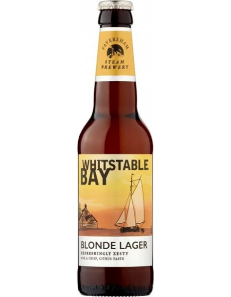 Пиво "Whitstable Bay" Blonde Premium Lager, 0.33 л