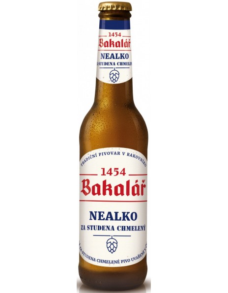 Пиво "Bakalar" Nealko Za Studena Chmeleny, 0.33 л
