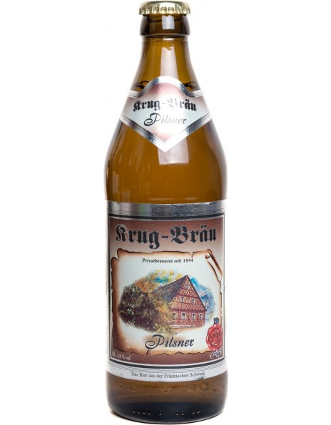 Пиво Krug-Brau, Pilsener, 0.5 л