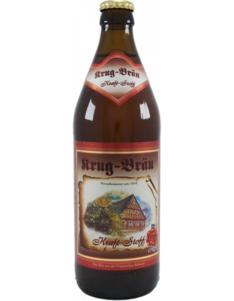 Пиво Krug-Brau, Kraft-Stoff, 0.5 л