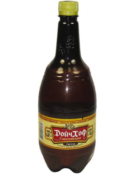 Пиво "DeutschHof" Saksonske, PET, 1 л