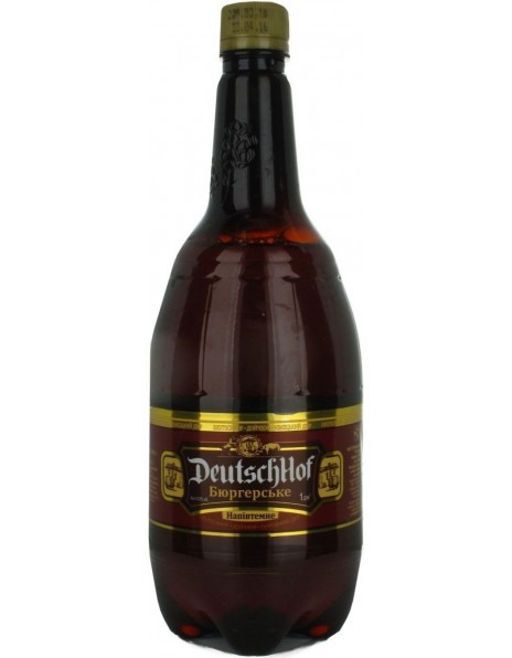 Пиво "DeutschHof" Byurgerske, PET, 1 л