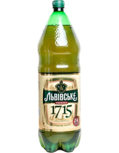 Пиво "Lvivske" 1715, PET, 2.4 л