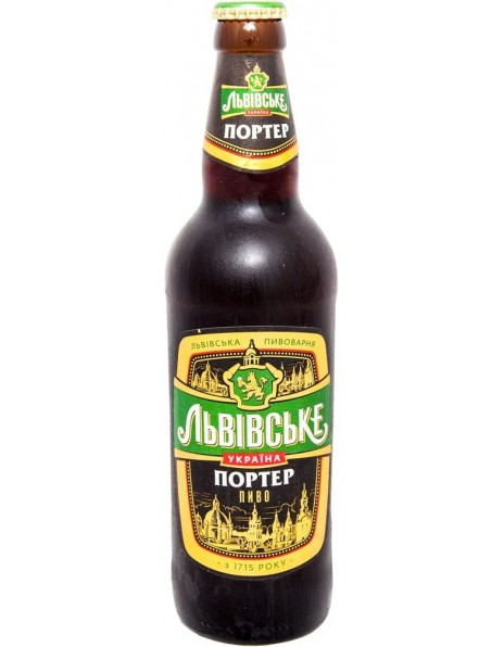 Пиво "Lvivske" Porter, 0.5 л