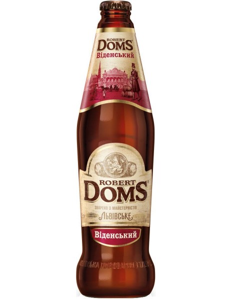 Пиво "Lvivske" Robert Doms Videnskij, 0.5 л