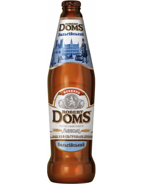 Пиво "Lvivske" Robert Doms Belgijskij, 0.5 л