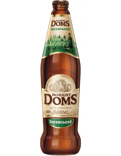 Пиво "Lvivske" Robert Doms Bogemskij, 0.5 л
