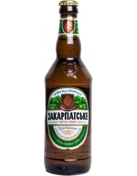 Пиво "Закарпатское" Оригинальное, 0.5 л