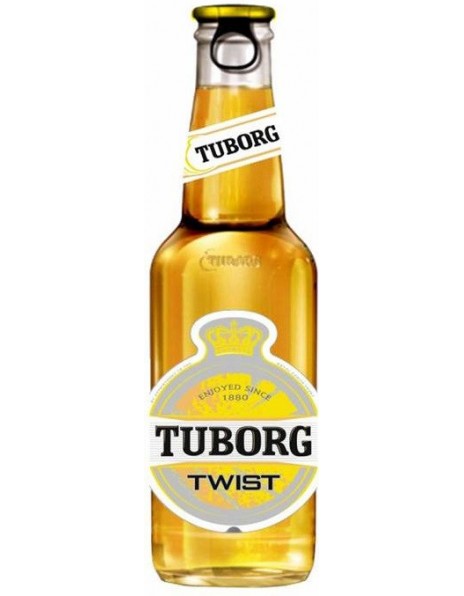 Пиво "Tuborg" Twist, 0.33 л