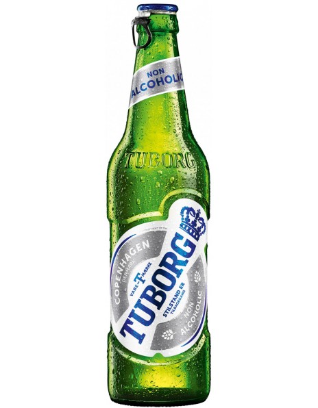 Пиво Tuborg, Non Alcoholic, 0.48 л
