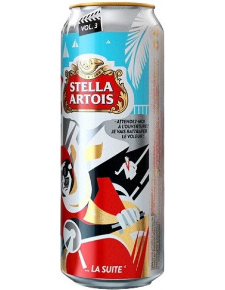 Пиво Stella Artois, Limited Edition, in can, 0.5 л