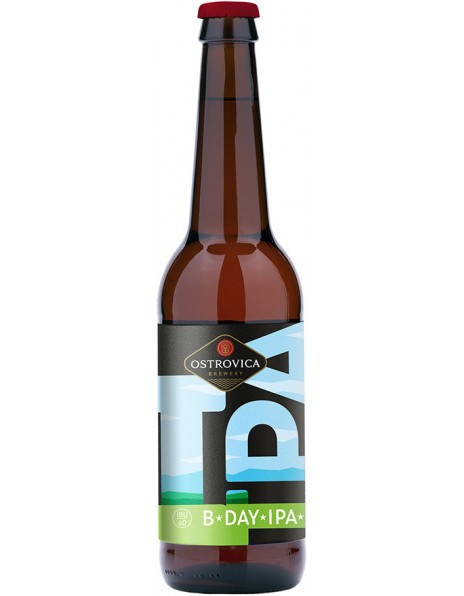 Пиво Ostrovica, "B*DAY" IPA, 0.5 л