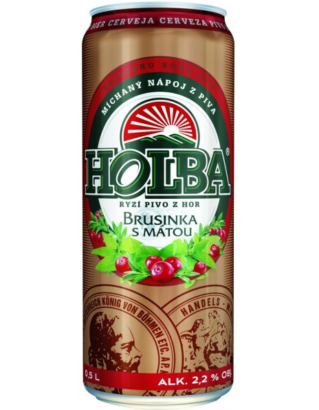 Пиво "Holba" Brusinka s Matous, in can, 0.5 л