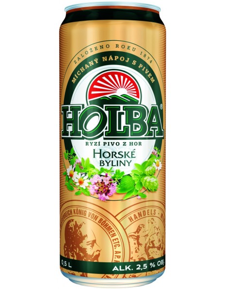 Пиво "Holba" Horske Byliny, in can, 0.5 л
