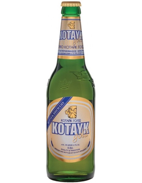 Пиво "Котайк" Голд, 0.5 л