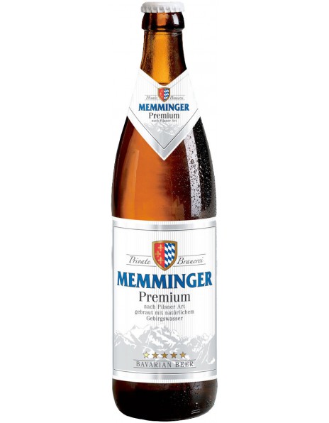 Пиво "Memminger" Premium, 0.5 л