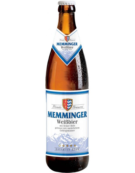 Пиво "Memminger" Weissbier, 0.5 л